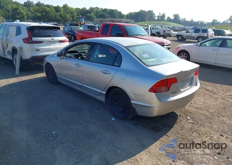 2008 Honda Civic Lx from USA, damaged, VIN 2HGFA16578H336608